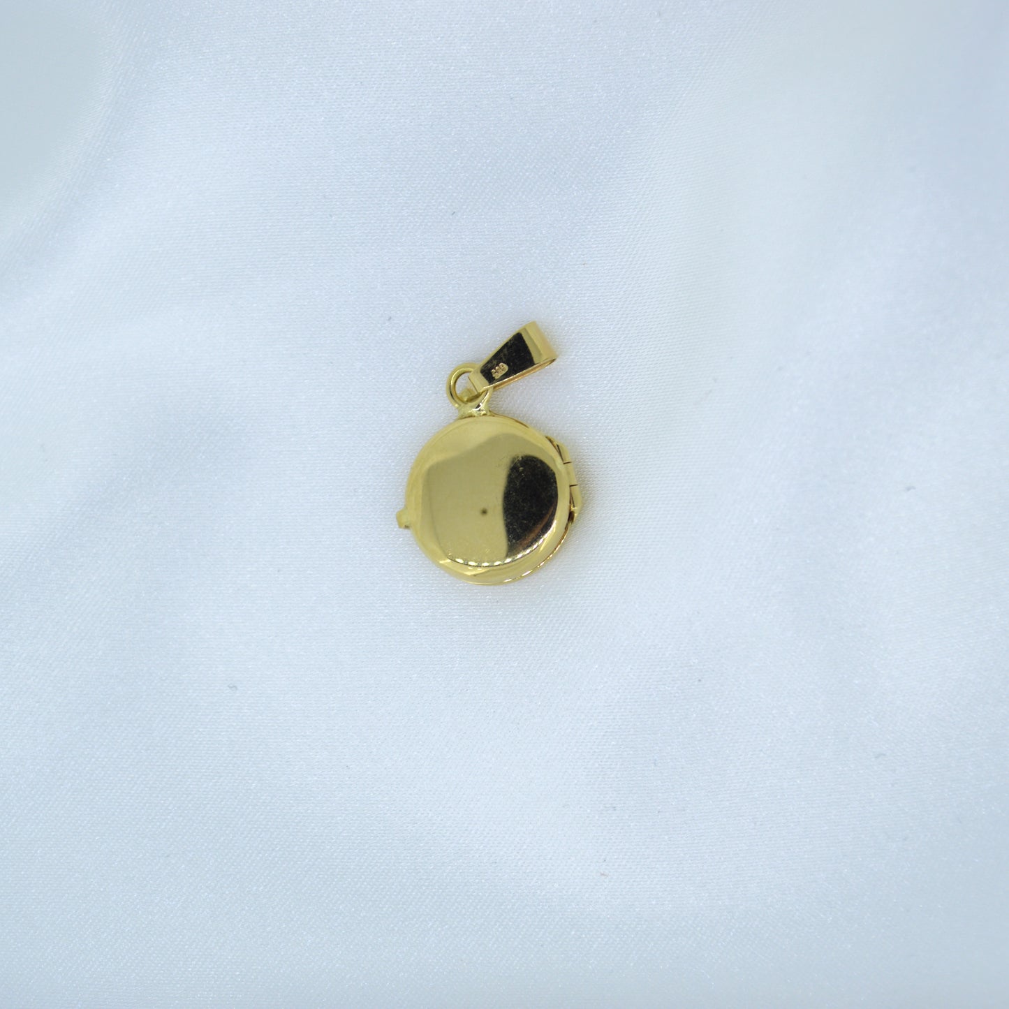 14ct Flower Round Locket