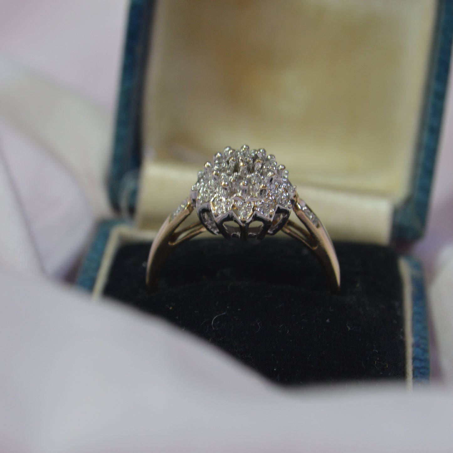 9ct Diamond Cluster