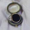 Vintage 9ct Diamond & Sapphire