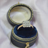 Vintage 18ct Flat-top Diamond Cluster