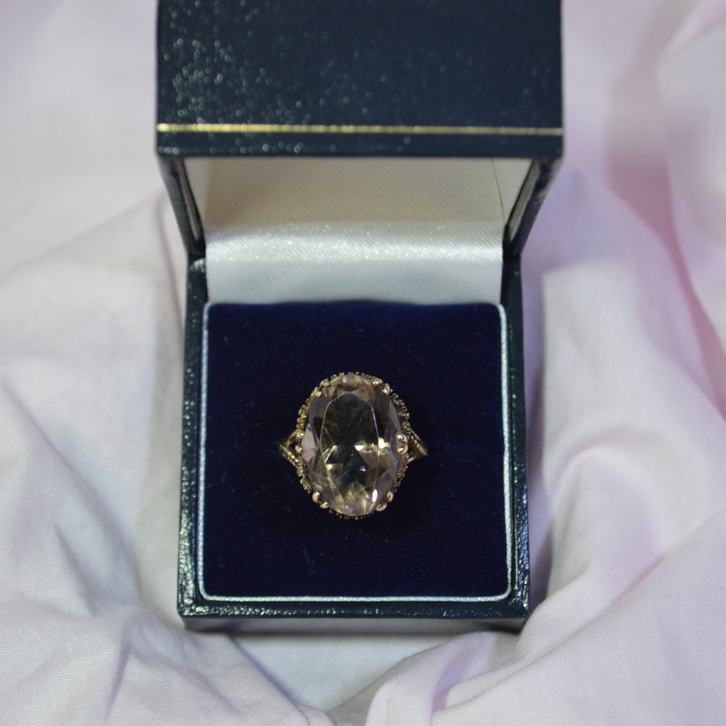 9ct Smoky Quartz ring