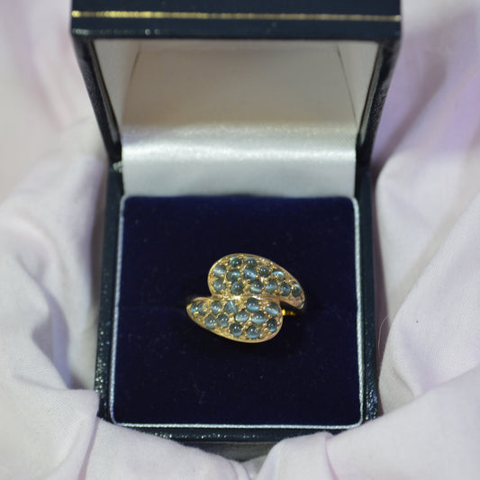 9ct Vintage dress ring
