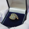 9ct Vintage dress ring