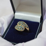 9ct Vintage dress ring