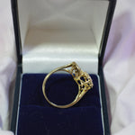 14ct gold 'Love' ring
