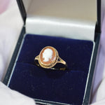 9ct Gold Cameo Ring
