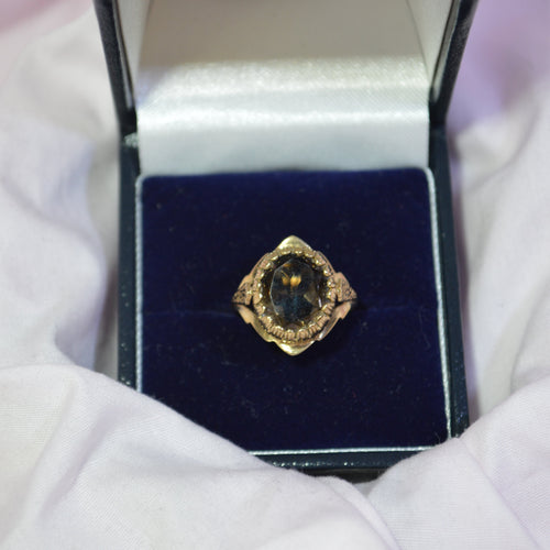 9ct Smoky Quartz ring