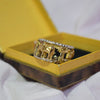 18ct Gold Elephant ring with Diamonds