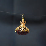 9ct Vintage Amethyst fob
