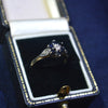 Sapphire Flower Ring