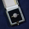 Diamond cluster ring