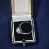 Diamond cluster ring