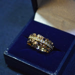 18ct Clogau ring & Diamonds