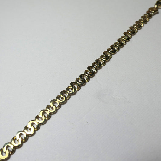 Unique style 9ct Solid Gold Bracelet