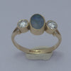 Vintage Triplet opal 9ct gold ring
