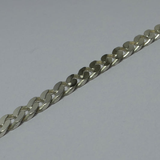 Silver Curb Gents Chain