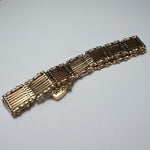 Solid 9ct gold Vintage Gate Bracelet