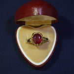 Vintage Gold Ruby Ring