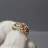 18ct Gold Ruby and Diamond Ring