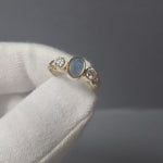 Vintage Triplet opal 9ct gold ring