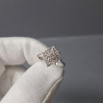 18ct White Gold Diamond Cluster Ring