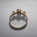 Vintage Triplet opal 9ct gold ring