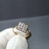 18ct Diamond Pave Set Diamond Ring