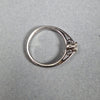 9ct White Gold Single Stone Diamond Engagement Ring