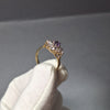 9ct Gold Amethyst Dress Ring