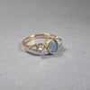 Vintage Triplet opal 9ct gold ring