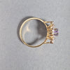 9ct Gold Amethyst Dress Ring