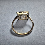 18ct Diamond Pave Set Diamond Ring