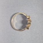 Vintage Triplet opal 9ct gold ring