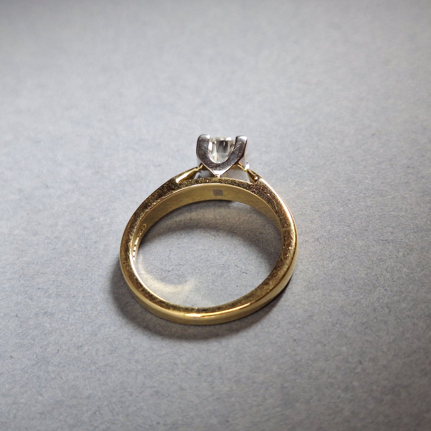 18ct Gold Three Quarter Carat Diamond Solitaire Ring