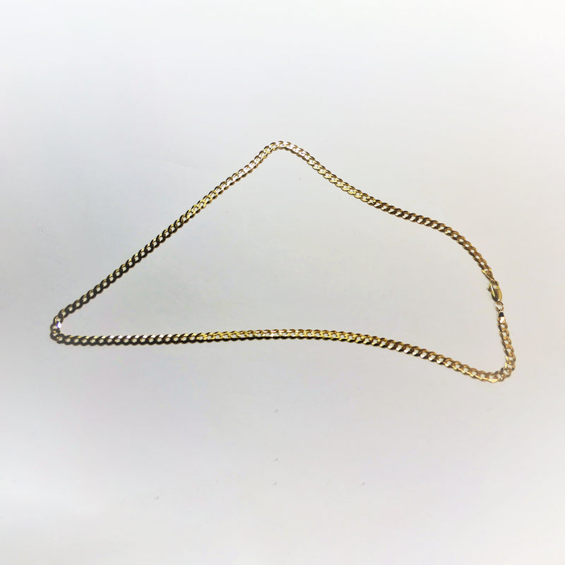 Vintage 9ct Gold Curb Chain