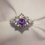 9ct Gold Amethyst Dress Ring