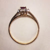 9ct Yellow Gold Ruby and Diamond Ring